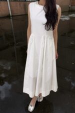 39238 SLEEVELESS SHIRT DRESS