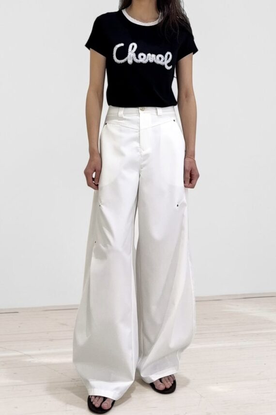38945 CURVED TAILORED TROUSERS