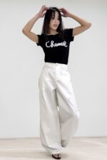 38945 CURVED TAILORED TROUSERS