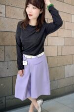 39222 MINIMAL KNIT LONG-SLEEVE TOP