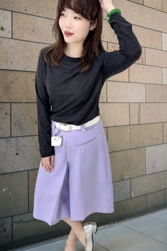 39222 MINIMAL KNIT LONG-SLEEVE TOP