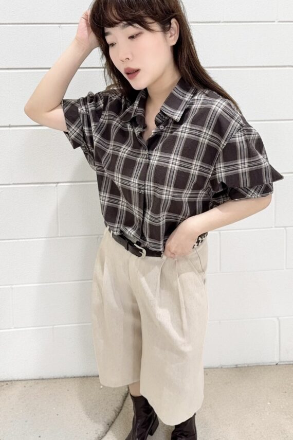 39259 LINEN 7-POINT PANTS