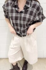 39259 LINEN 7-POINT PANTS
