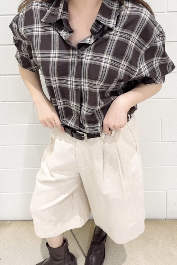 39259 LINEN 7-POINT PANTS
