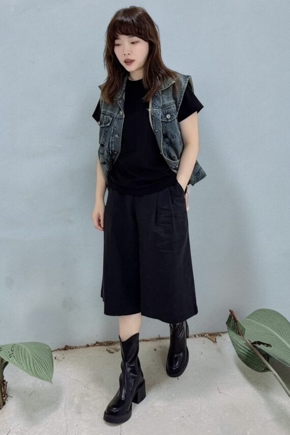 39259 LINEN 7-POINT PANTS