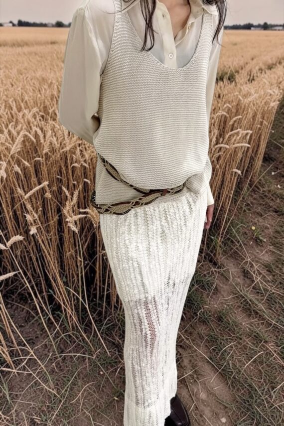39078 TAILORED KNIT SKIRT
