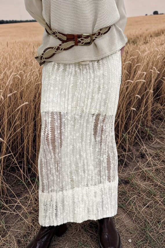 39078 TAILORED KNIT SKIRT