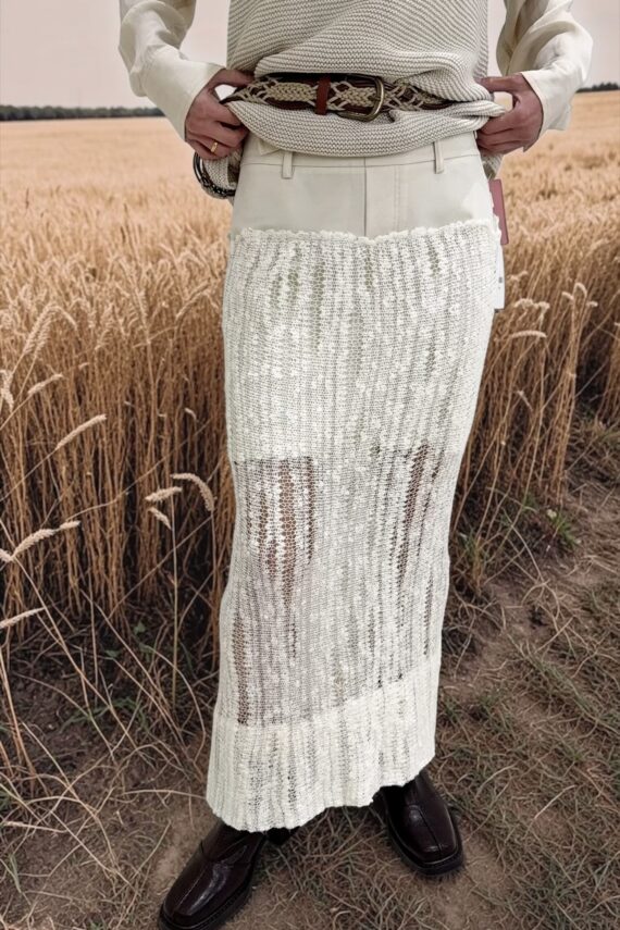 39078 TAILORED KNIT SKIRT