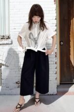 39152 ASYMMETRIC ART PRINT SHIRT