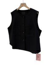 38847 CROPPED TAILORED VEST