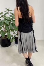 38960 RUFFLE HALTER TOP