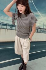 39258 KNIT TOP & SHRUG SET