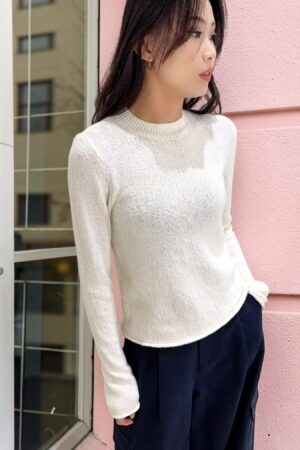 38889 LONG-SLEEVE KNIT SWEATER