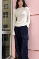 38889 LONG-SLEEVE KNIT SWEATER