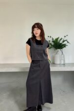 39273 TAILORED BUTTON VEST TOP