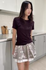 39223 MINIMALIST FITTED TEE
