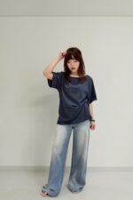 39121 OVERSIZE STRIPED TEE