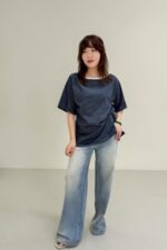 39121 OVERSIZE STRIPED TEE