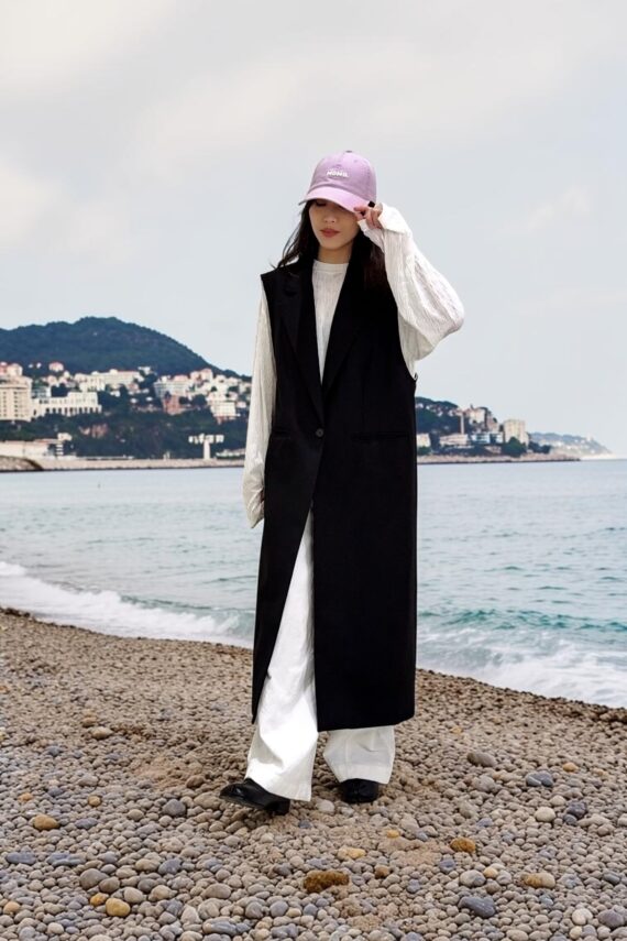 39061 LONGLINE SUIT VEST