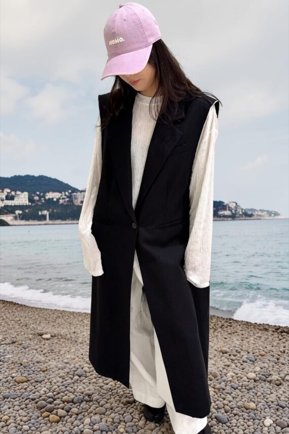 39061 LONGLINE SUIT VEST