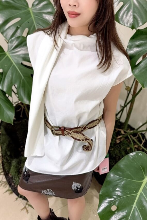38967 CAPE COWL NECK TOP