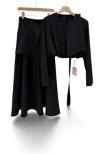 39168 MINIMALIST TAILORED SKIRT SET