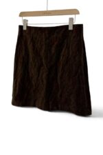 39270 VELVET MINI SKIRT