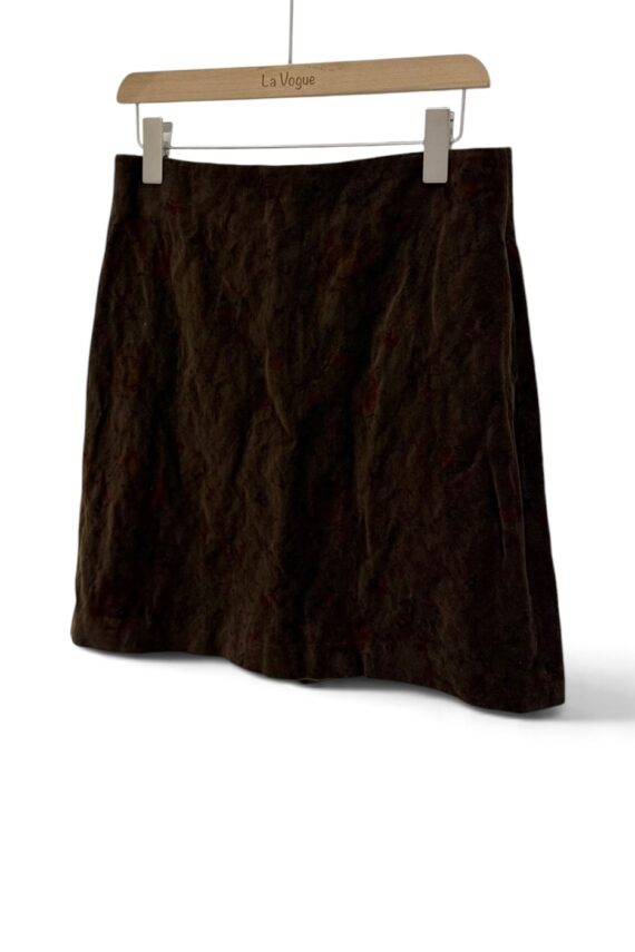 39270 VELVET MINI SKIRT