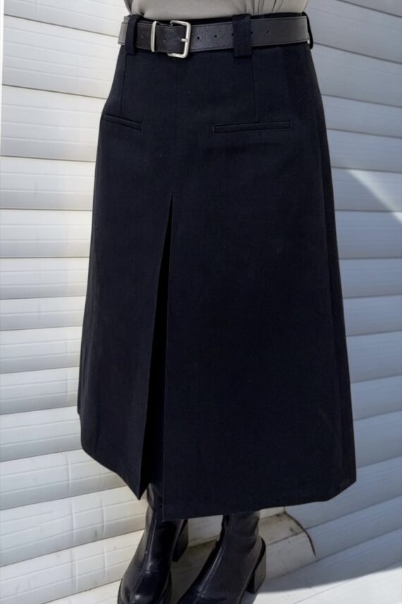 38964 STRAIGHT-CUT MIDI SKIRT