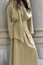 39168 MINIMALIST TAILORED SKIRT SET