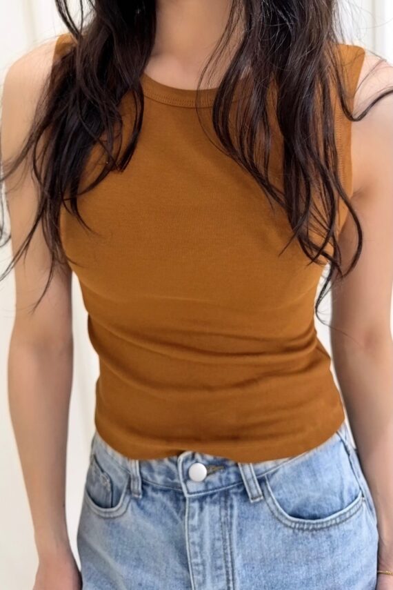 39167 HIGH-STRERCH SLEEVELEES TANK TOP