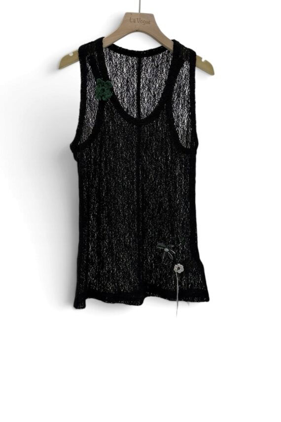 38980 CROCHET KNIT VEST