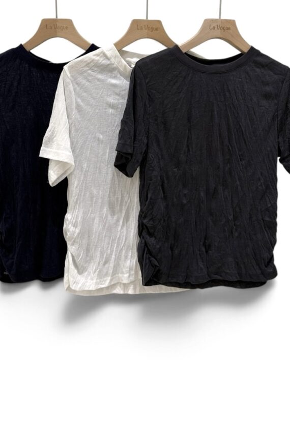 39124 LIGHTWEIGHT RUCHED TOP