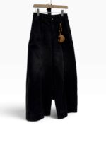 38344 FLEECE-LINED CURVED-LEG JEANS
