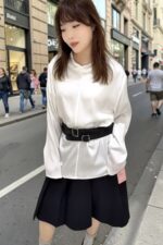 39283 SILK COWL NECK LONG SLEEVE TOP