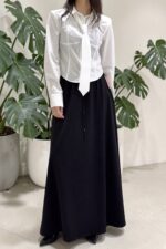 39211 CROPPED WAIST-FITTED SHIRT TOP