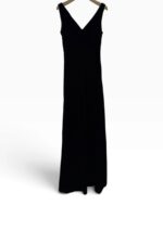 39198 VELVET DINNER DRESS
