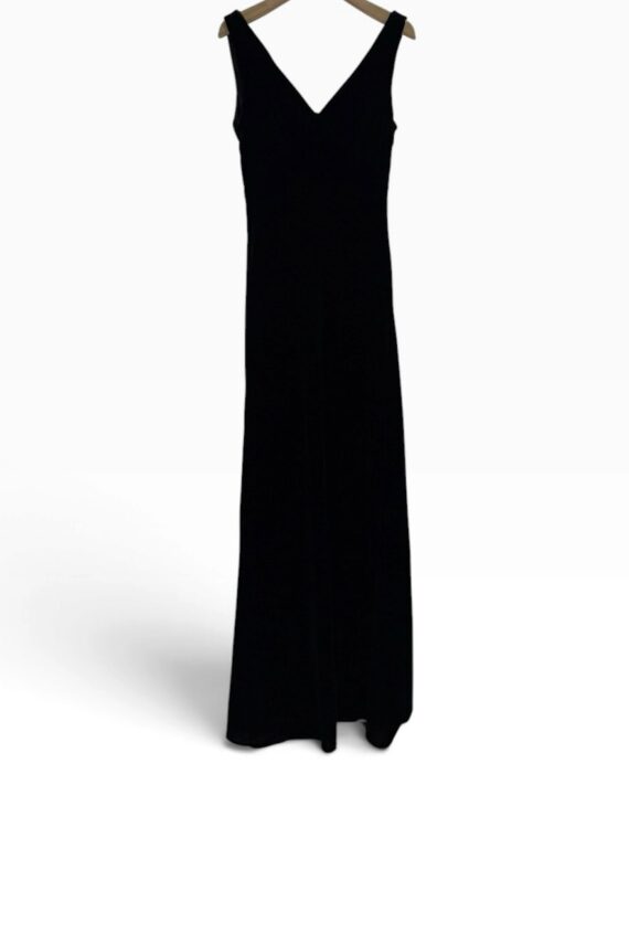 39198 VELVET DINNER DRESS