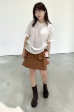 38879 UTILITY KNEE-LENGTH SKIRT