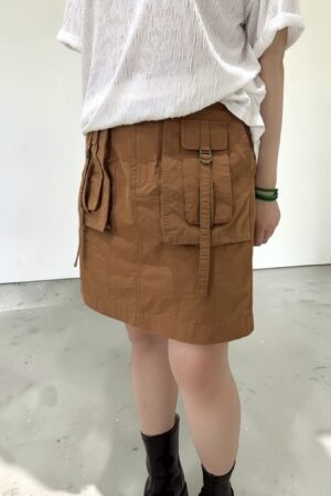 38879 UTILITY KNEE-LENGTH SKIRT