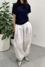 39124 LIGHTWEIGHT RUCHED TOP