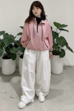 39297 HOODED FAUX-LAYERED LIGHTWEIGHT TOP